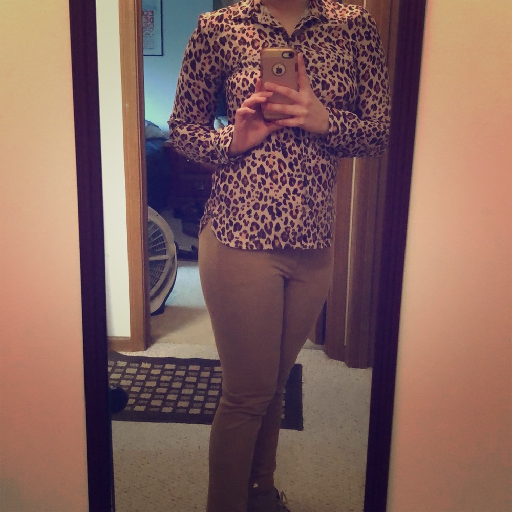 Leopard print shirt
